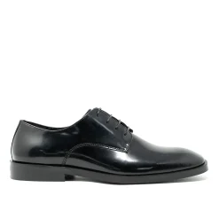 Walk London Alex Derby Shoe Black Leather Online