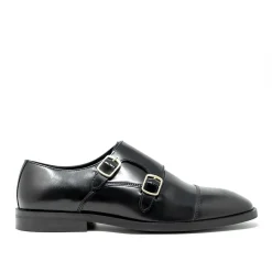 Walk London Alex Monk Strap Shoe Black Online