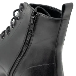 Walk London Astoria Lace Up Boot Black New