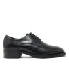 Walk London Austin Derby Shoe Black New