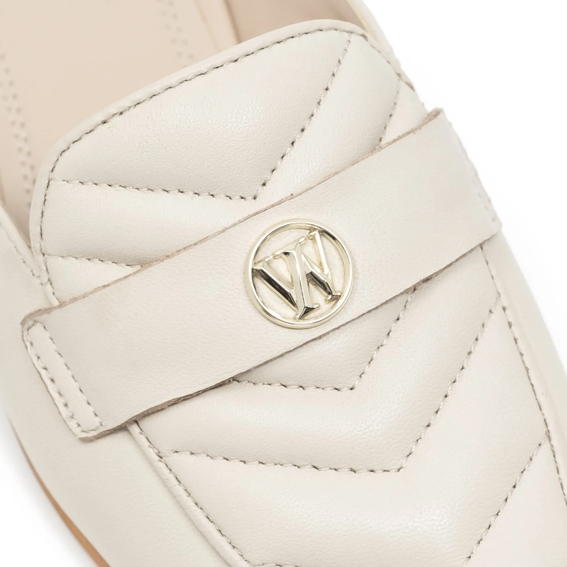 Walk London Bella Quilted Mule Loafer Store