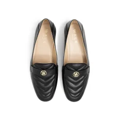 Walk London Bella Quilted Trim Loafer Shop