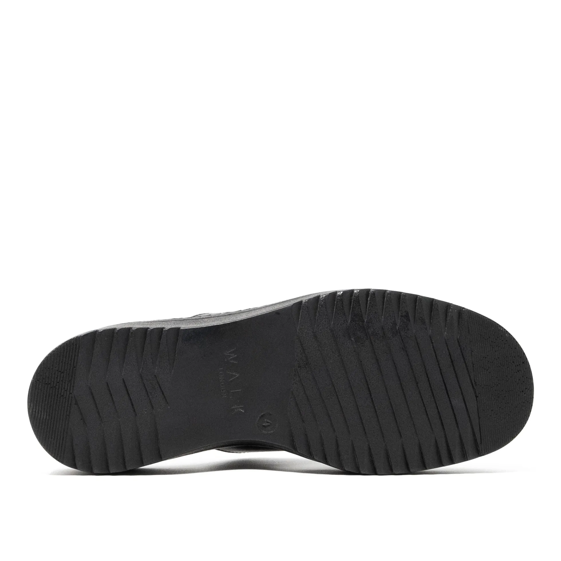Walk London Berlin Toe Post Sandal Black Best