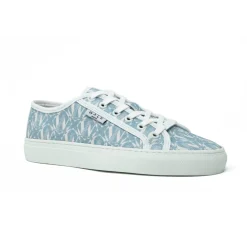 Walk London Boulevard Monogram Trainer Blue Outlet