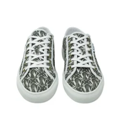 Walk London Boulevard Monogram Trainer Khaki Hot