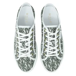 Walk London Boulevard Monogram Trainer Khaki Hot