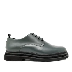 Walk London Brooklyn Derby Shoe Green Sale