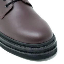 Walk London Brooklyn Derby Shoe Burgundy Cheap