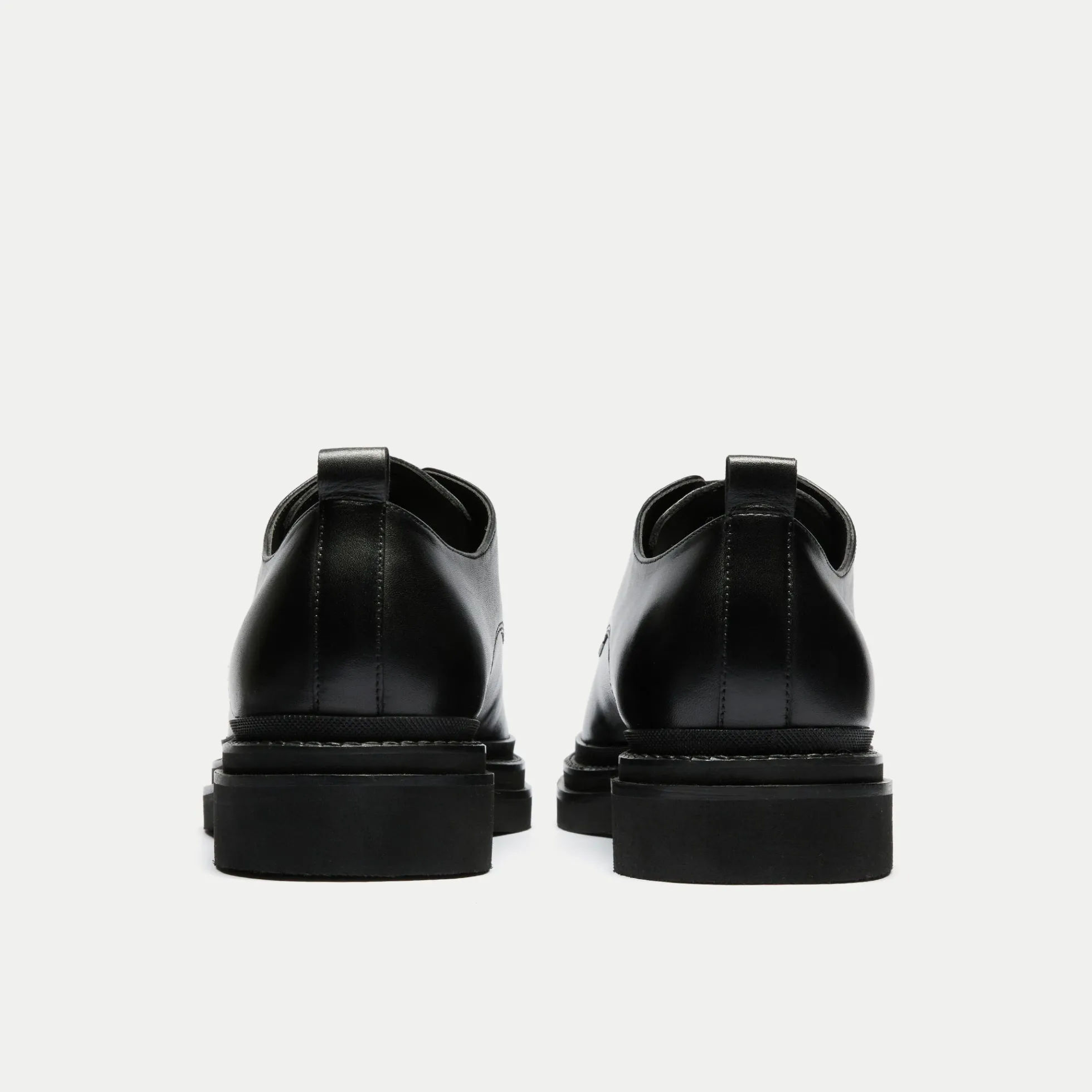 Walk London Brooklyn Derby Shoe Black Shop