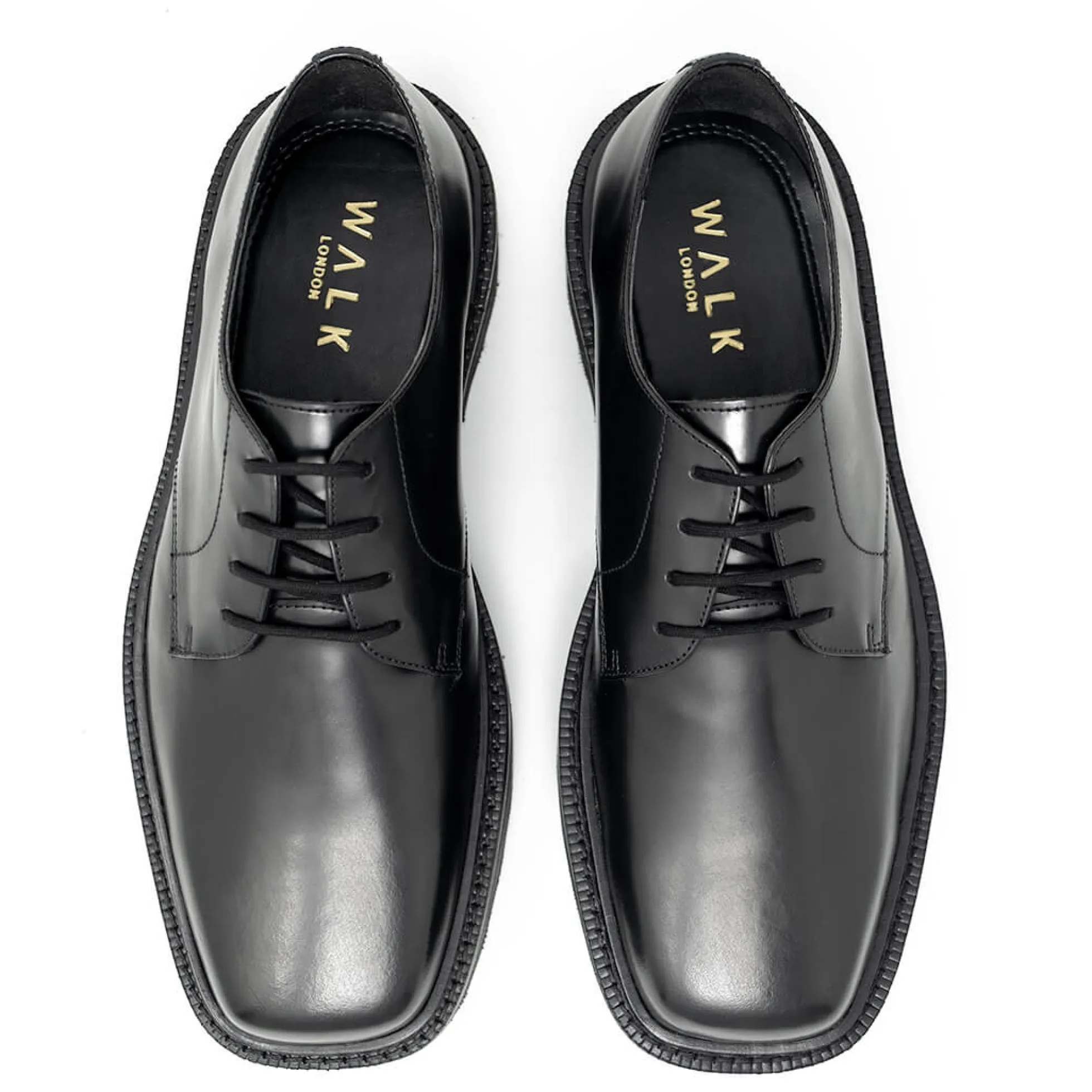 Walk London Cali Derby Shoe Black Cheap