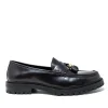 Walk London Campus Tassel Loafer Burgundy Outlet