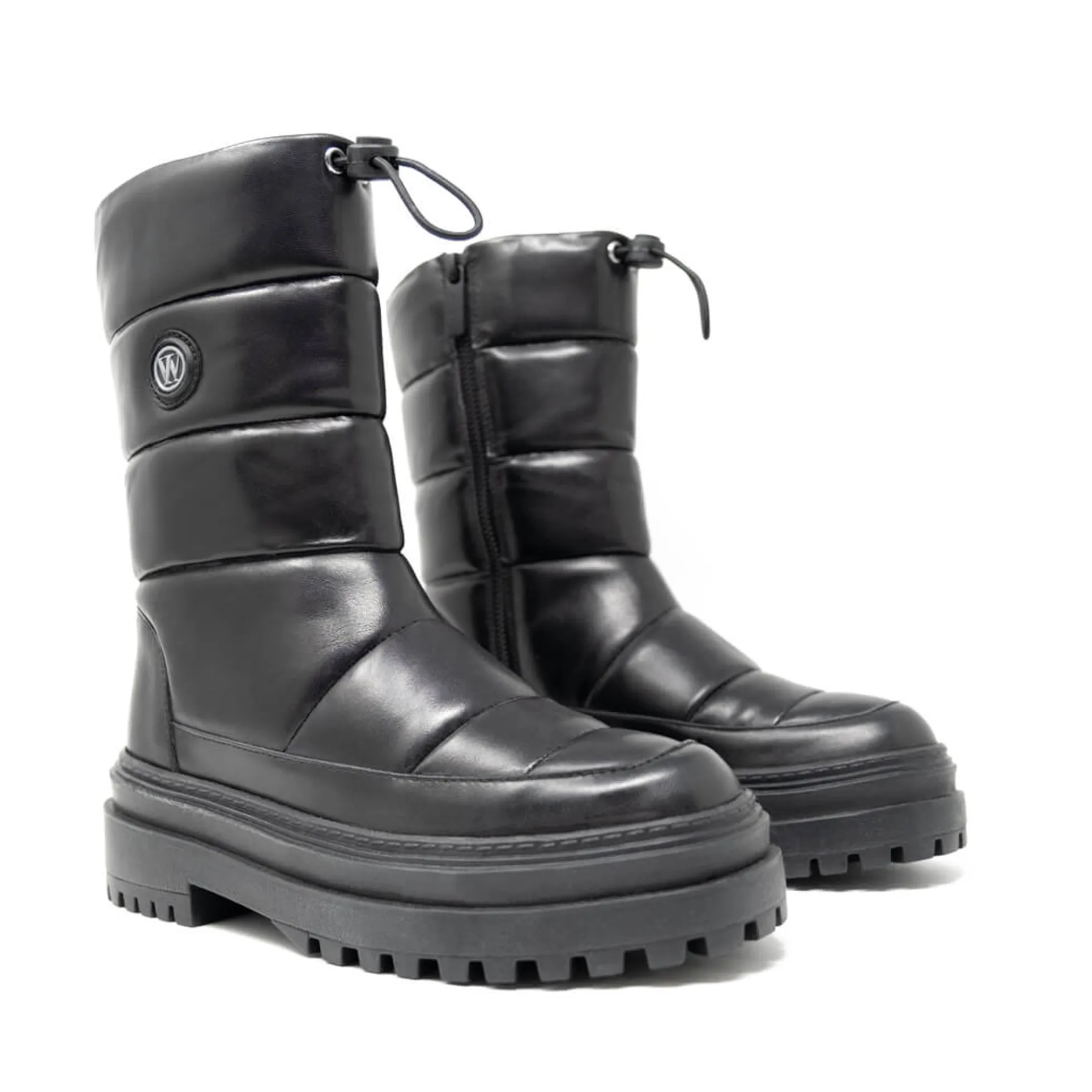 Walk London Clarissa Padded Boot Black Best