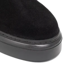 Walk London Club Chelsea Boot Black Nubuck Best