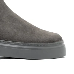 Walk London Club Chelsea Boot Grey Nubuck Clearance
