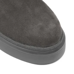 Walk London Club Chelsea Boot Grey Nubuck Clearance