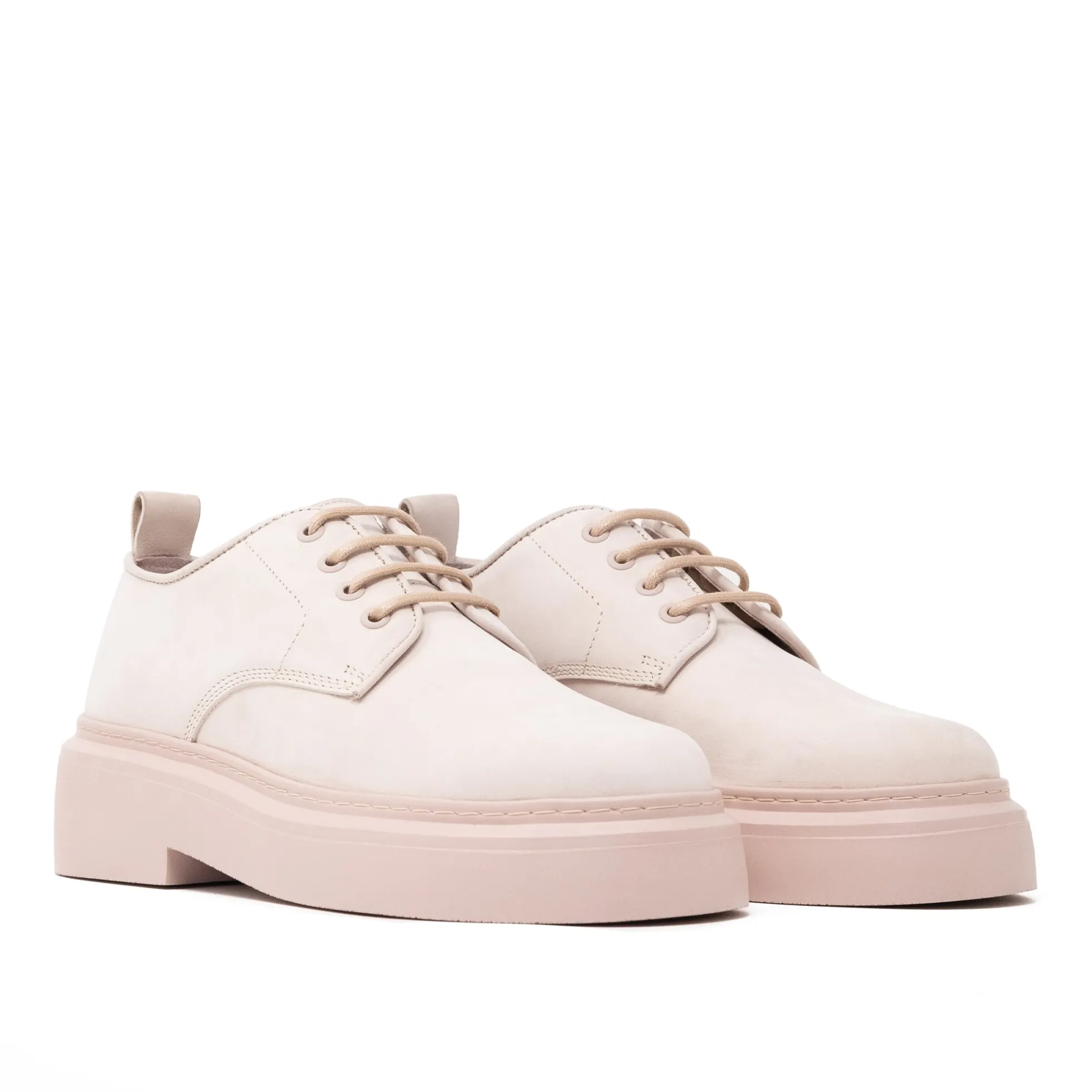 Walk London Club Derby Shoe Pink Nubuck Flash Sale