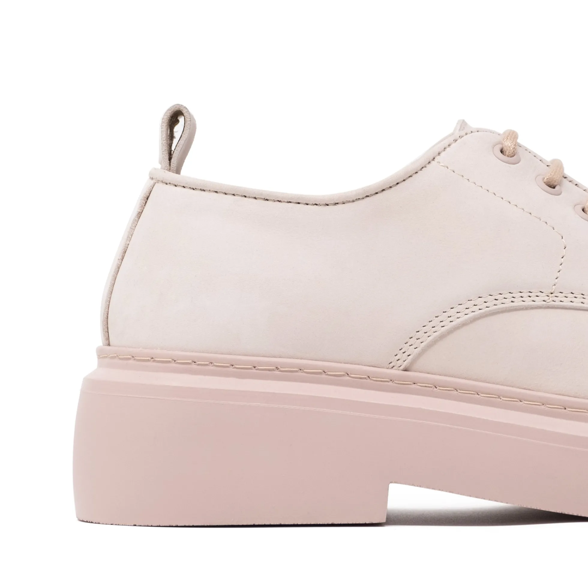 Walk London Club Derby Shoe Pink Nubuck Flash Sale
