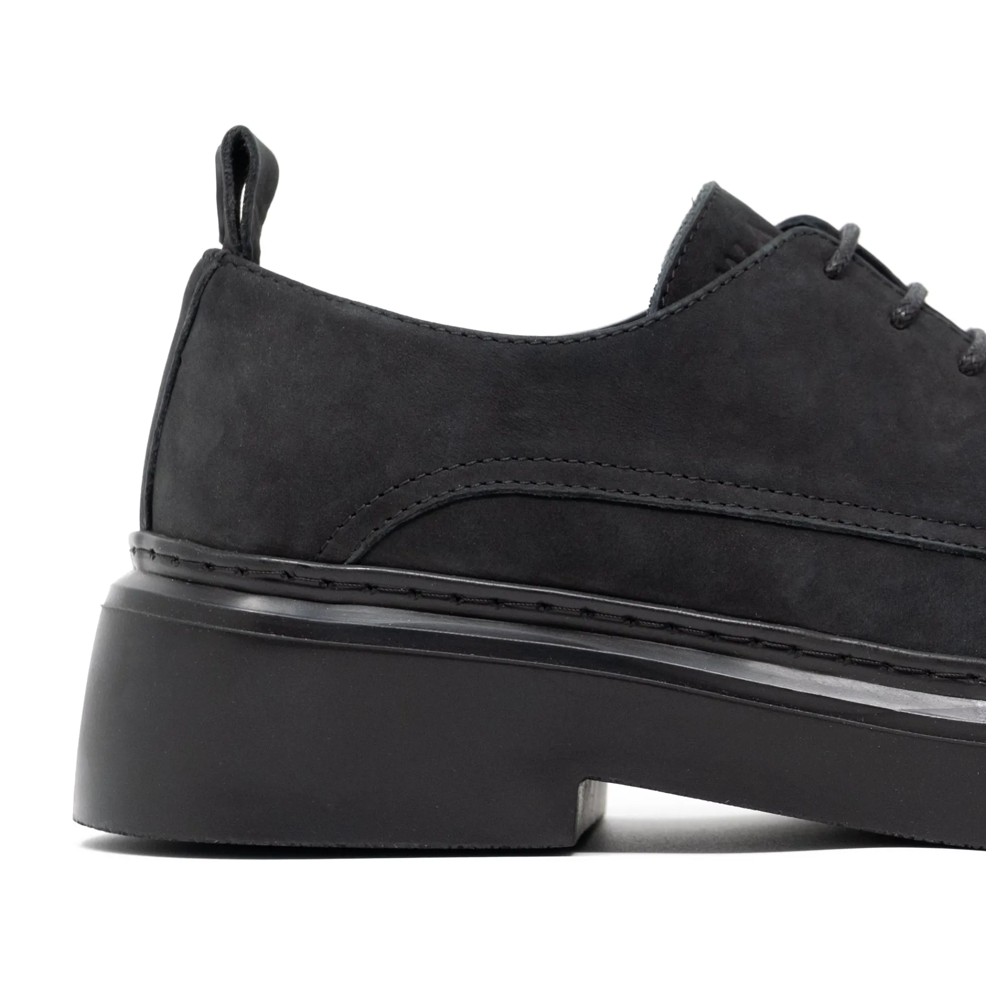 Walk London Club Derby Shoe Black Discount