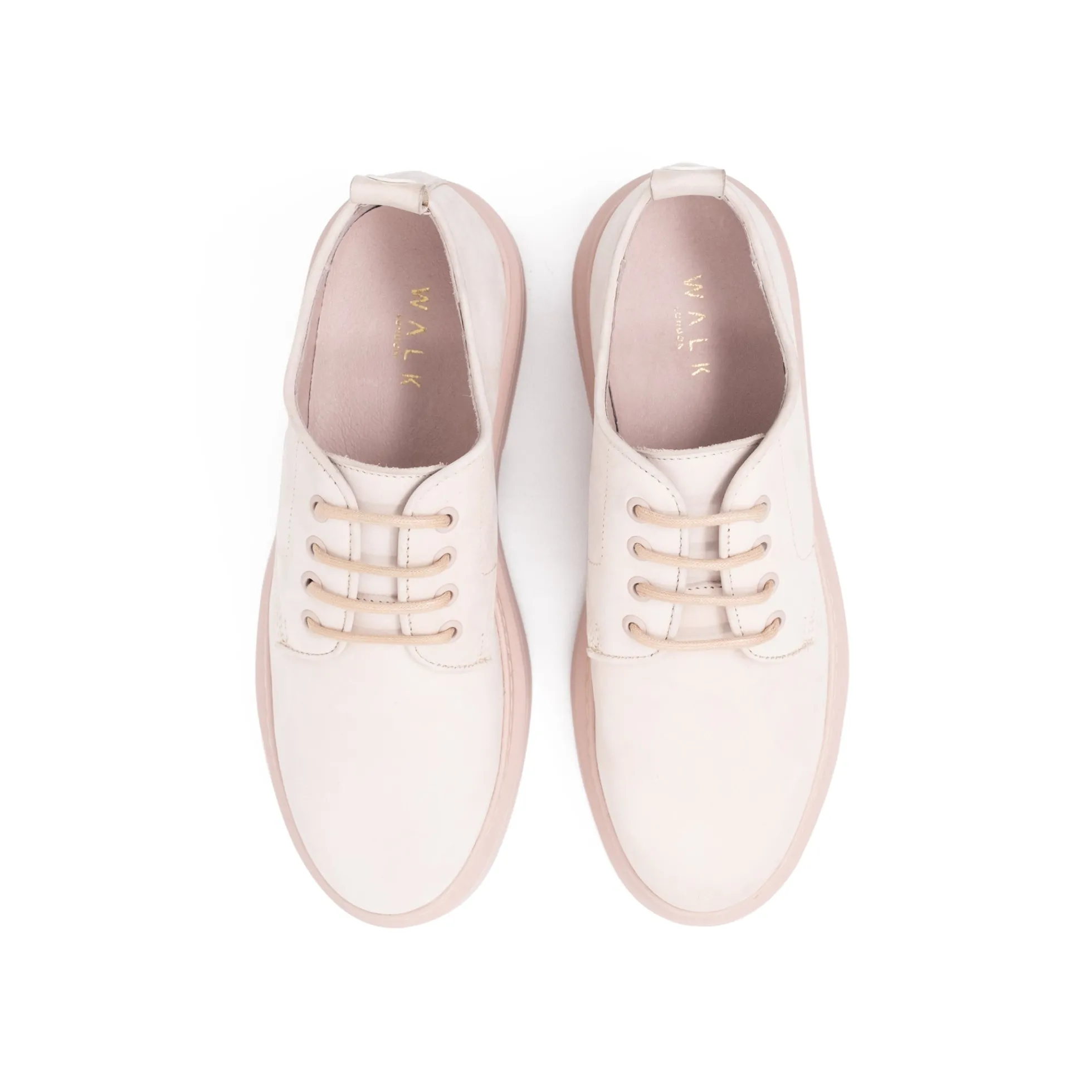 Walk London Club Derby Shoe Pink Nubuck Flash Sale
