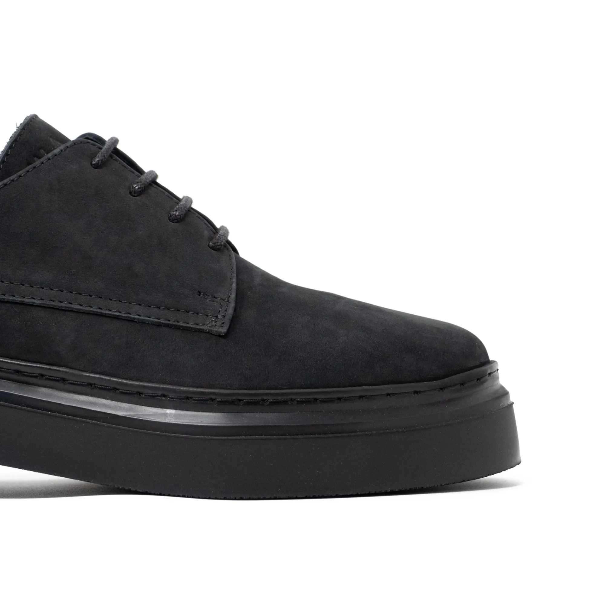 Walk London Club Derby Shoe Black Discount