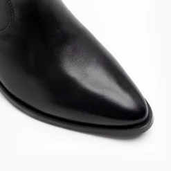 Walk London Cora Western Boot Black Leather Hot