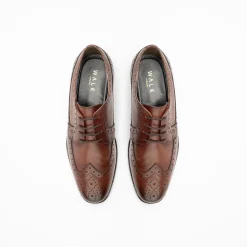 Walk London Florence Brogue Shoe Brown Best