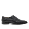 Walk London Florence Embossed Derby Shoe Black Clearance