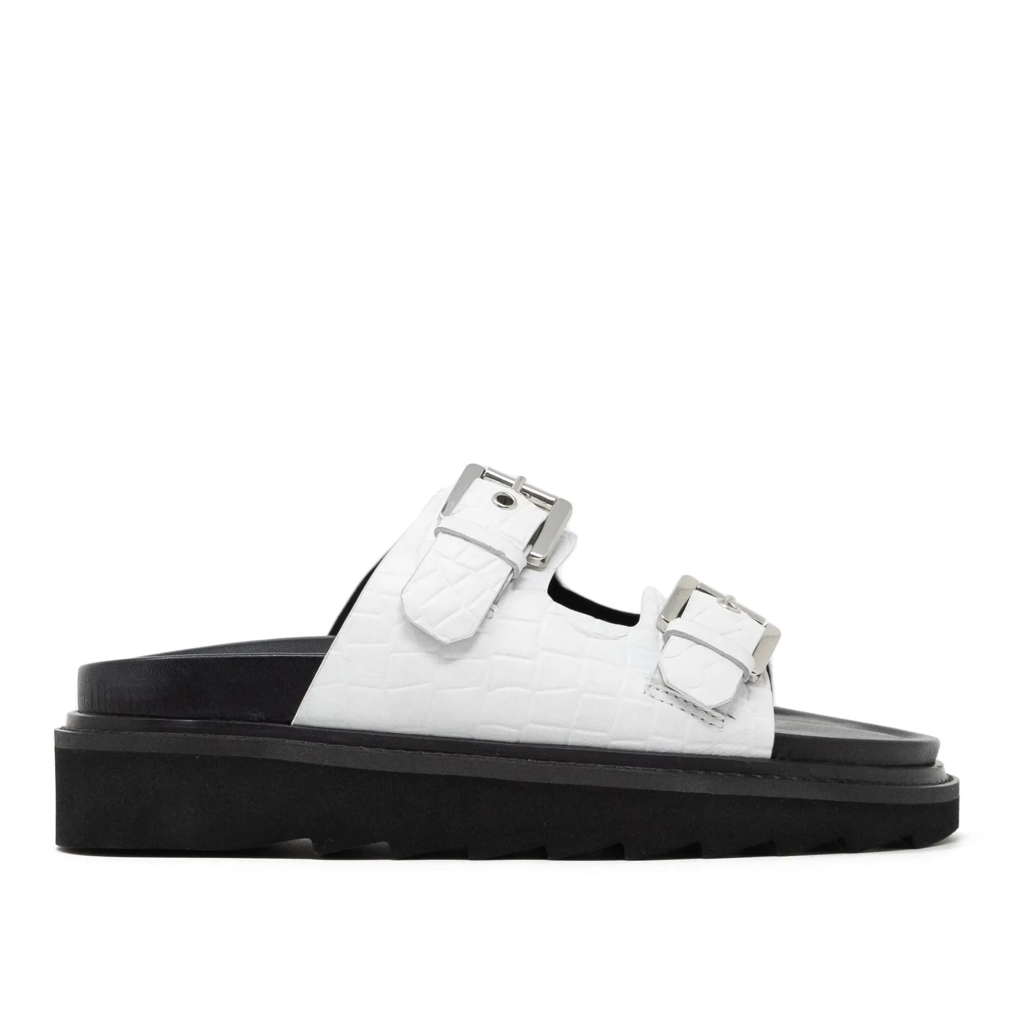 Walk London Garda Sandal White Fashion