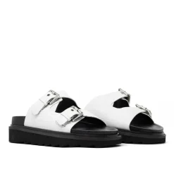 Walk London Garda Sandal White Fashion