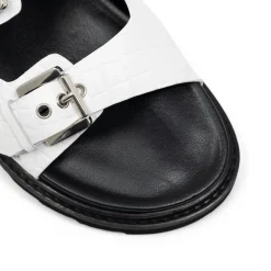 Walk London Garda Sandal White Fashion