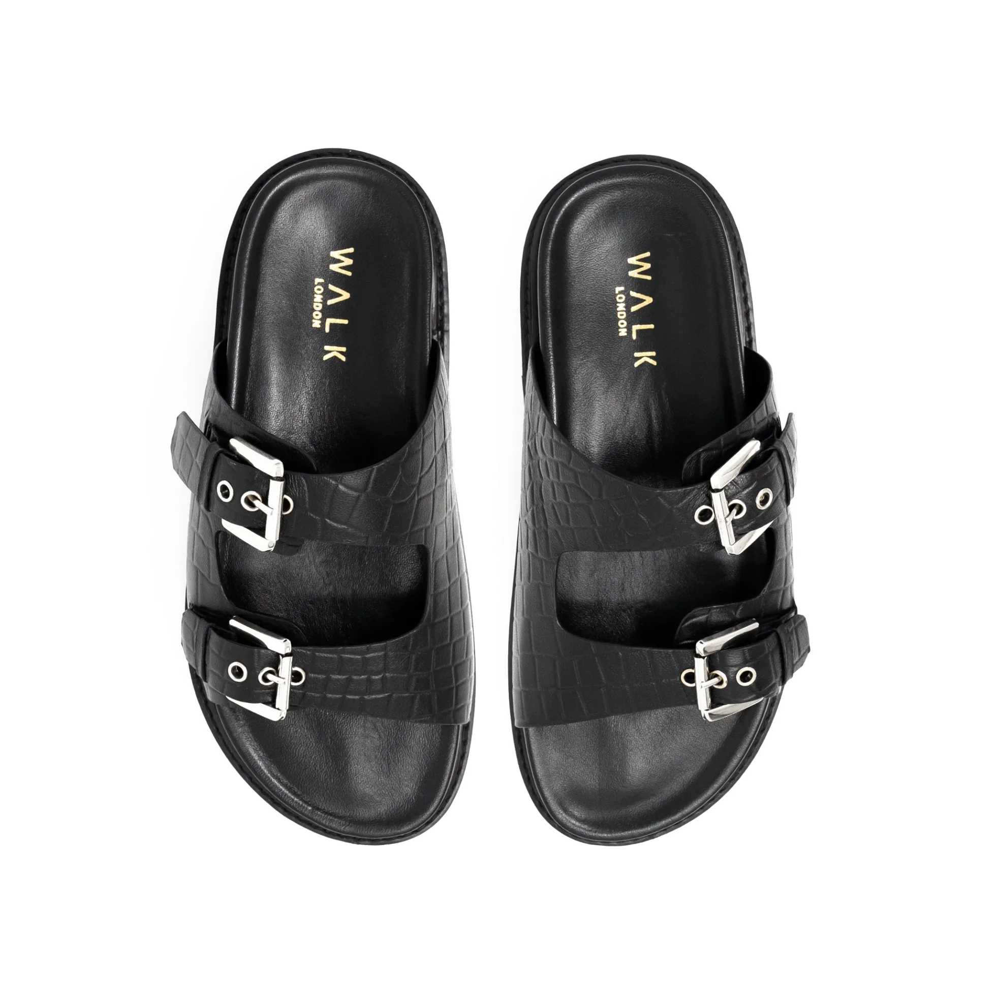 Walk London Garda Sandal Black Sale