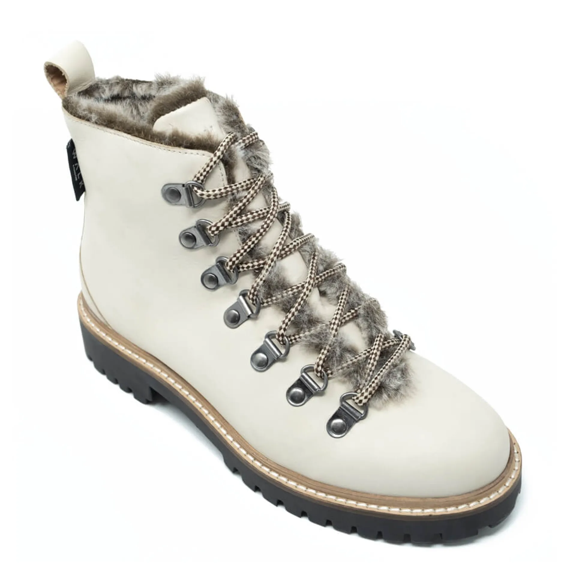 Walk London Holly Hiking Boot Off White Best Sale