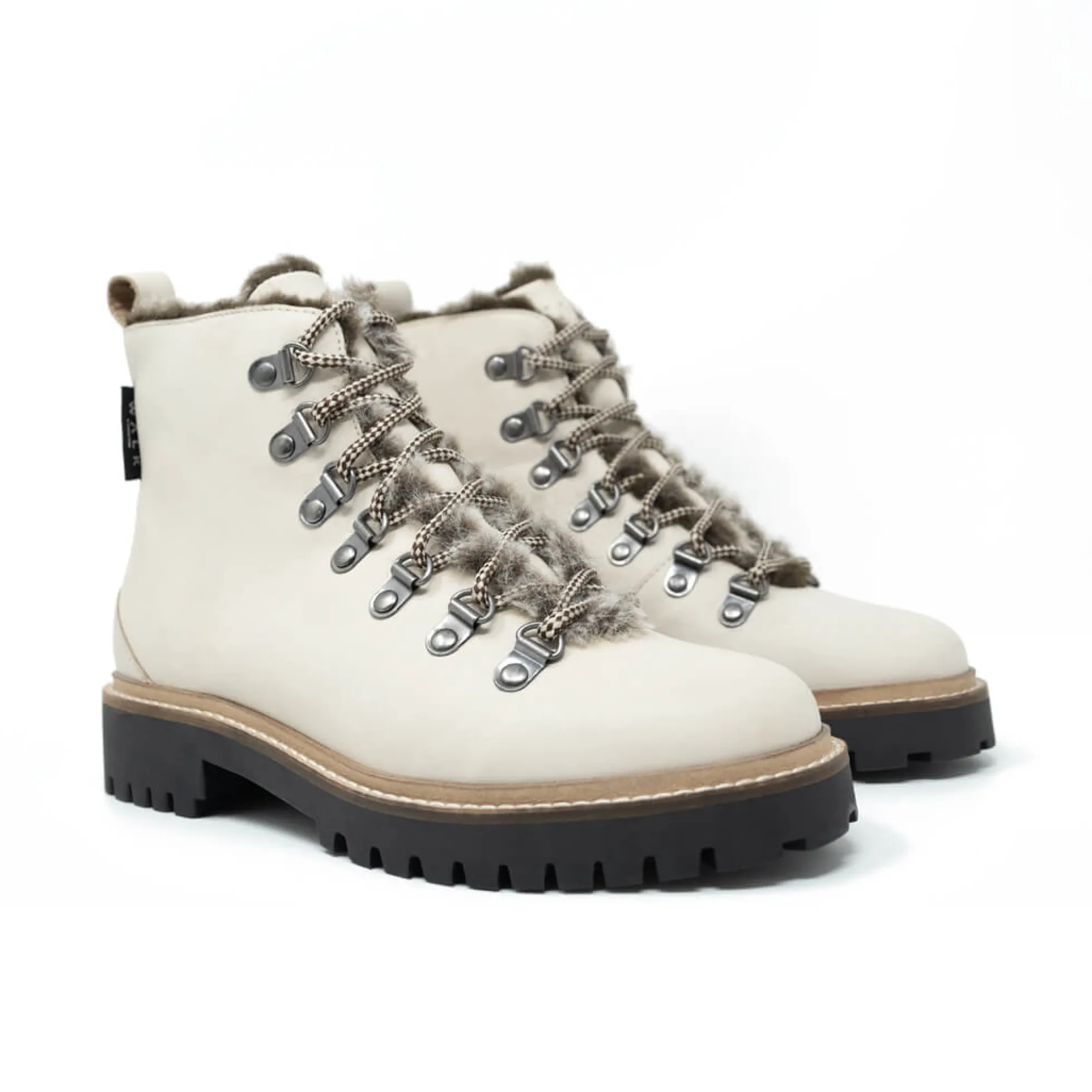Walk London Holly Hiking Boot Off White Best Sale