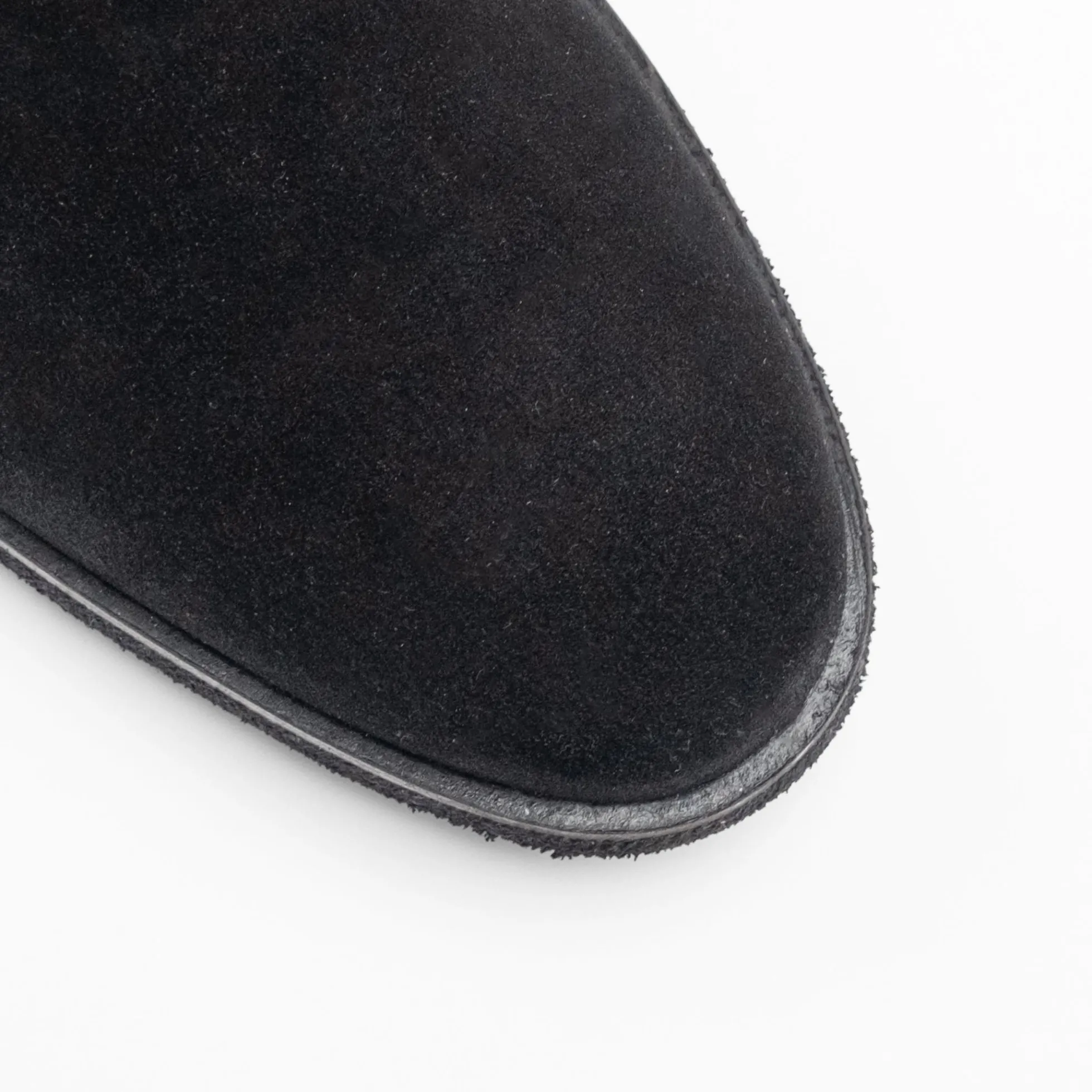 Walk London Hornchurch Chelsea Boot Black Suede Online