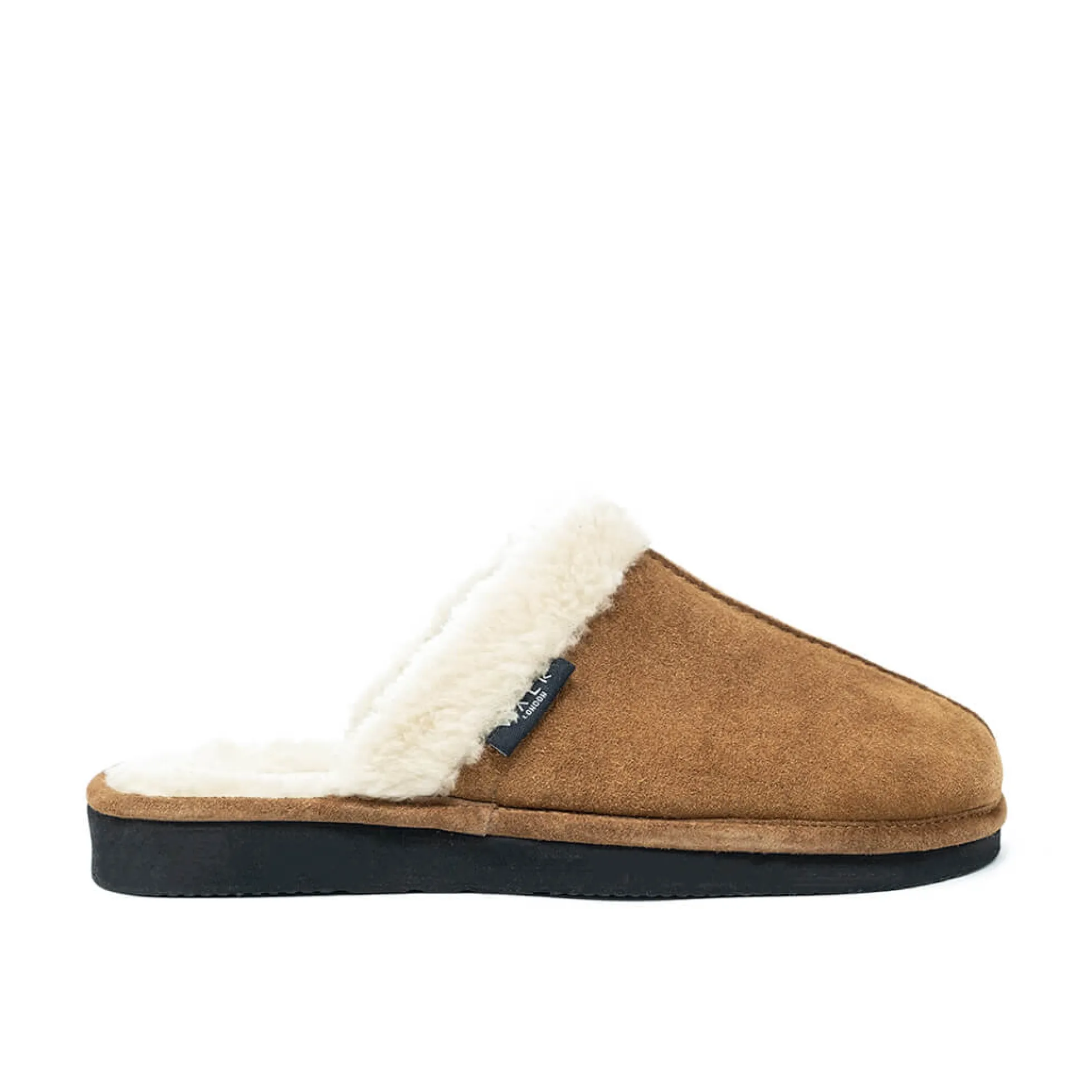 Walk London Isla Slipper Tan Suede Flash Sale