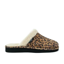 Walk London Isla Slipper Leopard Suede Sale
