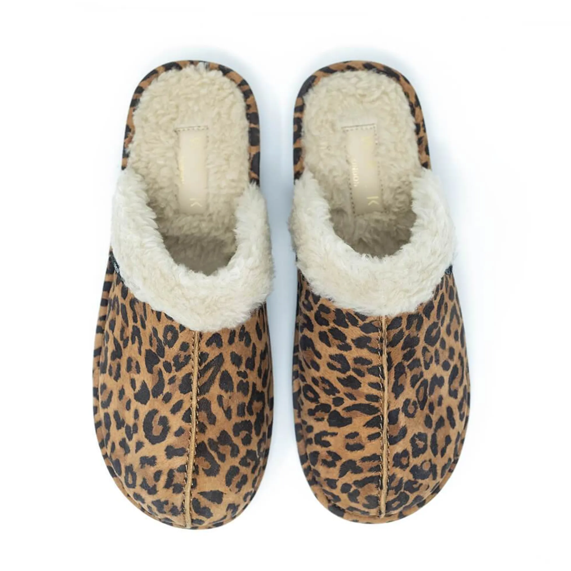 Walk London Isla Slipper Leopard Suede Discount