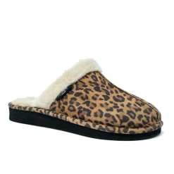 Walk London Isla Slipper Leopard Suede Sale