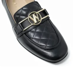 Walk London Jessie Trim Loafer Black Hot