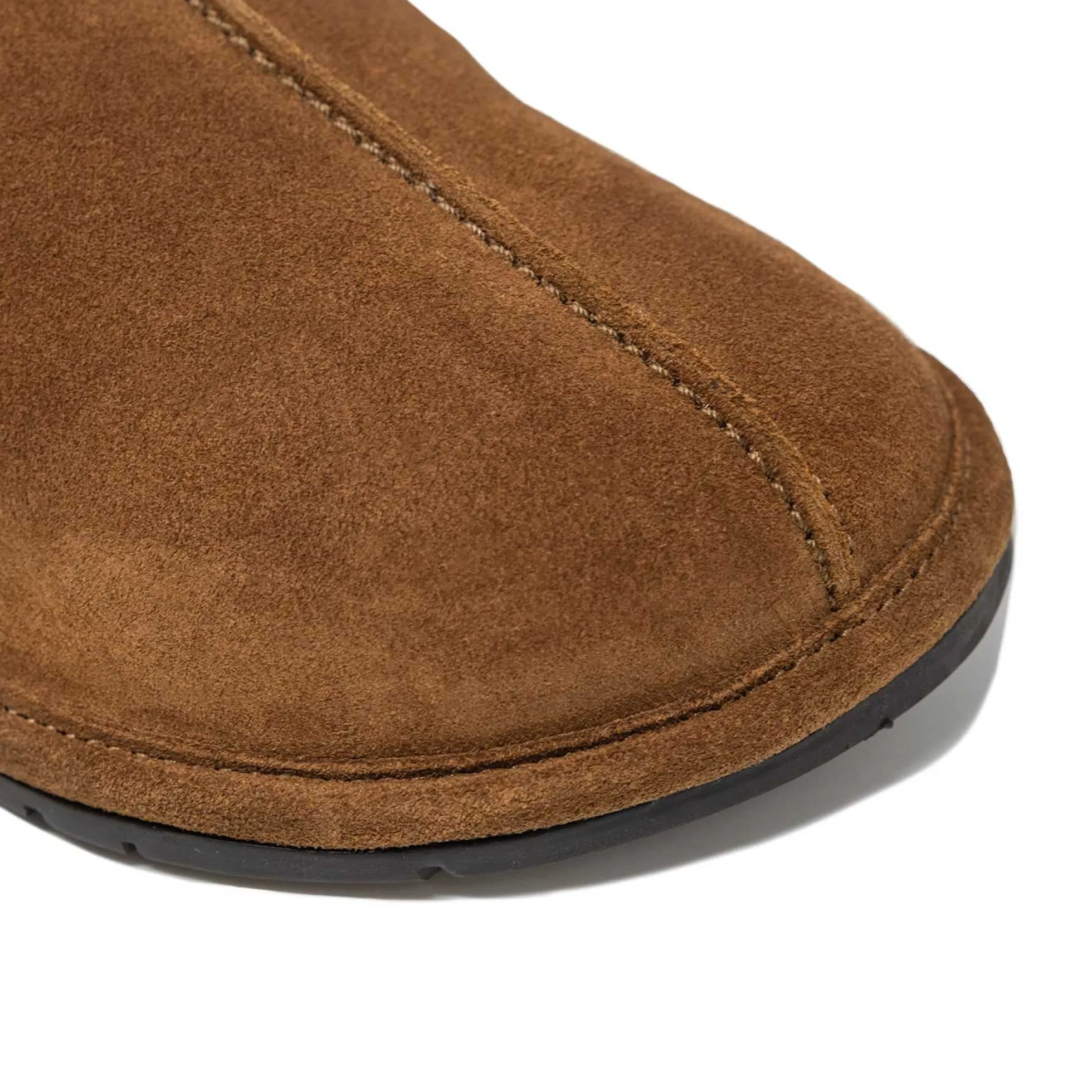 Walk London Langley Slipper Tan Suede Discount