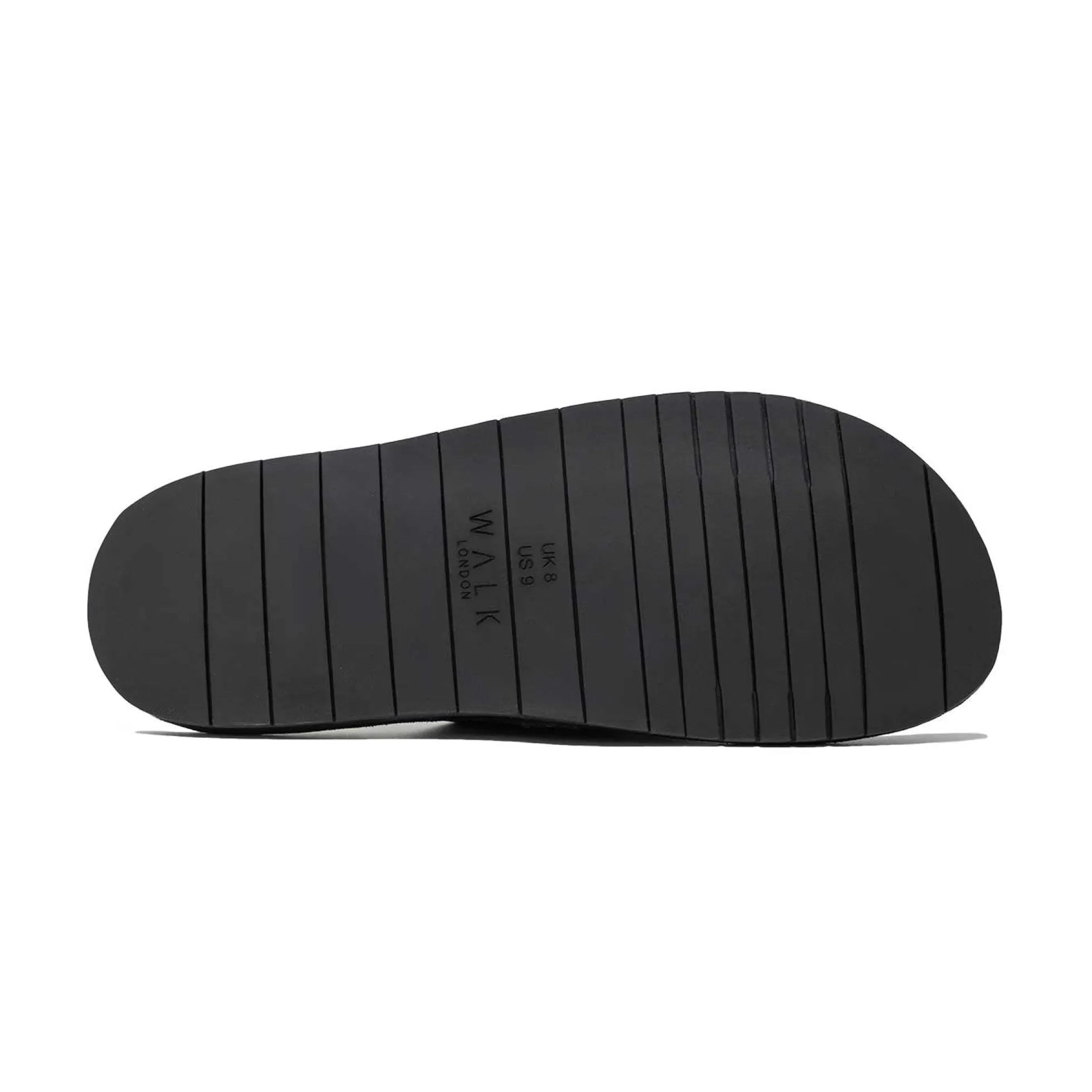Walk London Langley Slipper Black & Beige Flash Sale