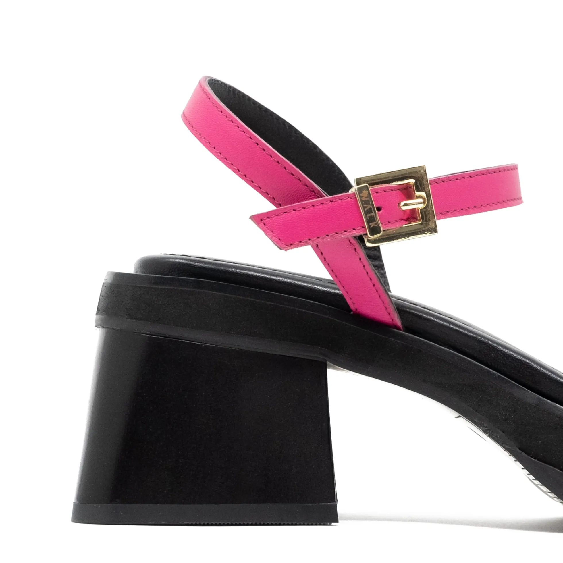 Walk London Lily Ankle Strap Heel Sandal Pink Shop