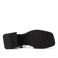 Walk London Lily Ankle Strap Heel Sandal Orange Online