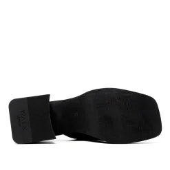 Walk London Lily Mule Heel Sandal Black Best Sale