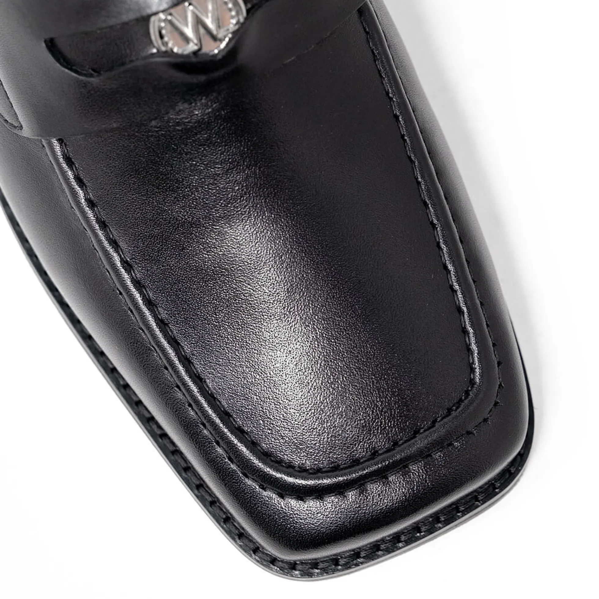 Walk London Luther Penny Loafer Black Cheap