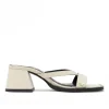 Walk London Maisy Toe Post Heel Sandal Off White Online