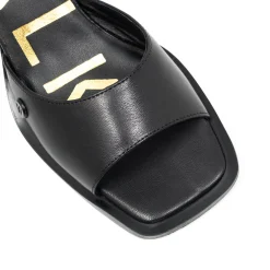 Walk London Maisy Two Part Heel Sandal Black Online