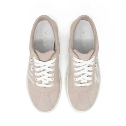 Walk London Malibu Sneaker Lotus Pink Suede Fashion