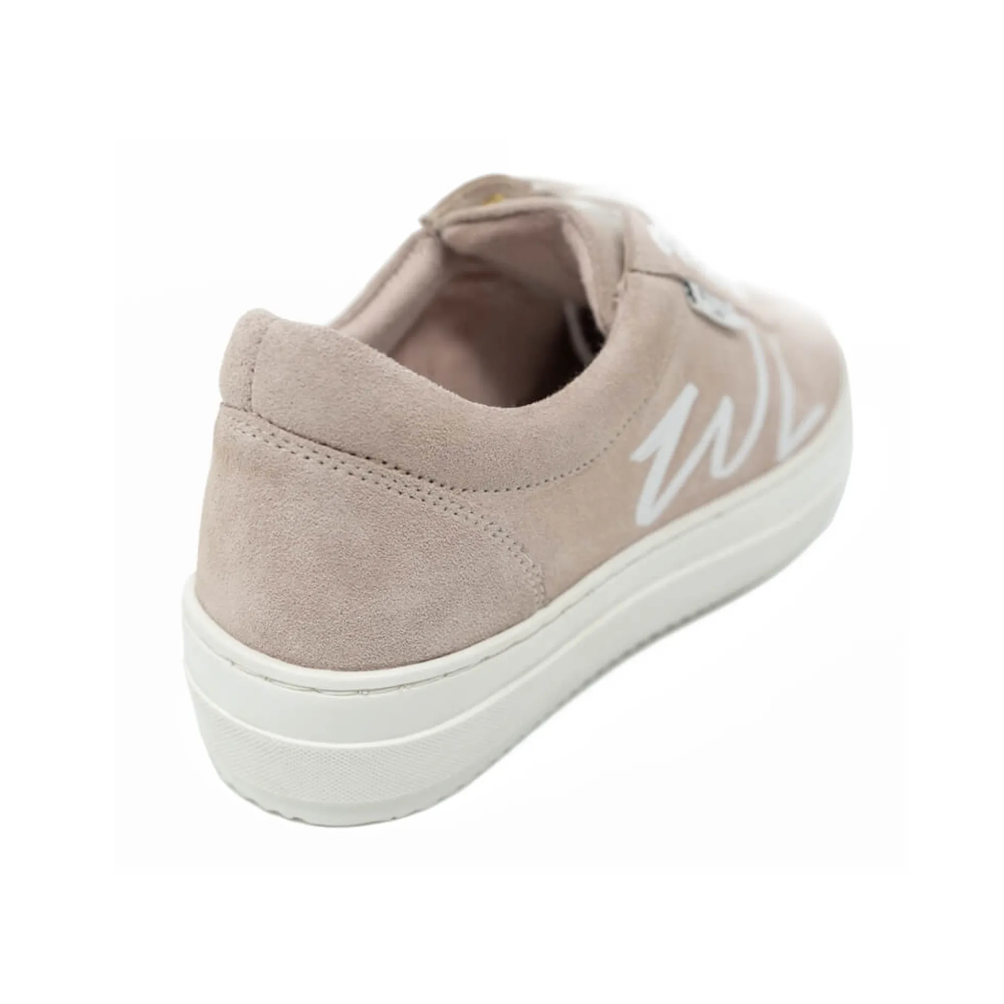Walk London Malibu Sneaker Lotus Pink Suede Fashion