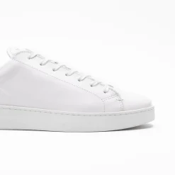 Walk London Marco Trainer White Leather Fashion